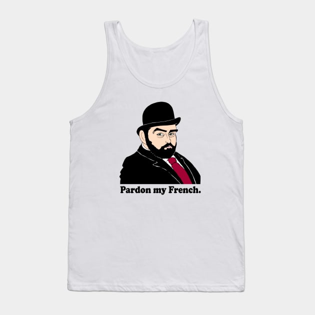 FAMILY AFFAIR MR. FRENCH FAN ART Tank Top by cartoonistguy